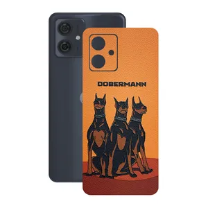 Remax cover sticker Leth model Doberman design suitable for Motorola Moto G54 mobile phone