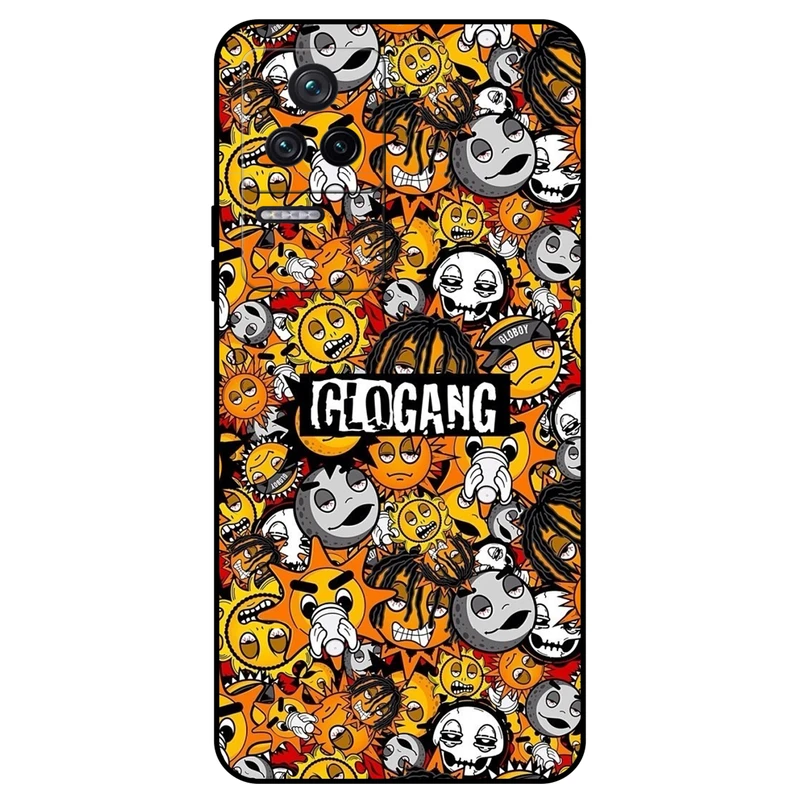 کاور مگافون طرح شکلک مدل 8243 مناسب برای گوشی موبایل شیائومی Poco F4 5G / Redmi K40S  