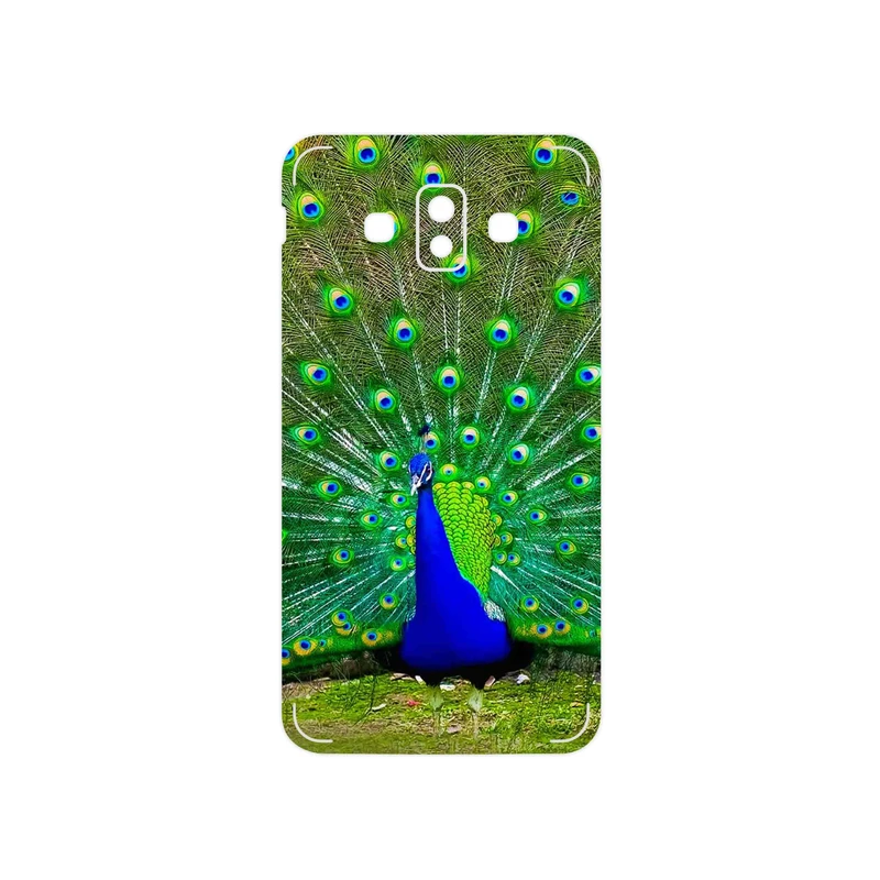 برچسب پوششی ماهوت مدل Peacock مناسب برای گوشی موبایل سامسونگ Galaxy J7 Duo