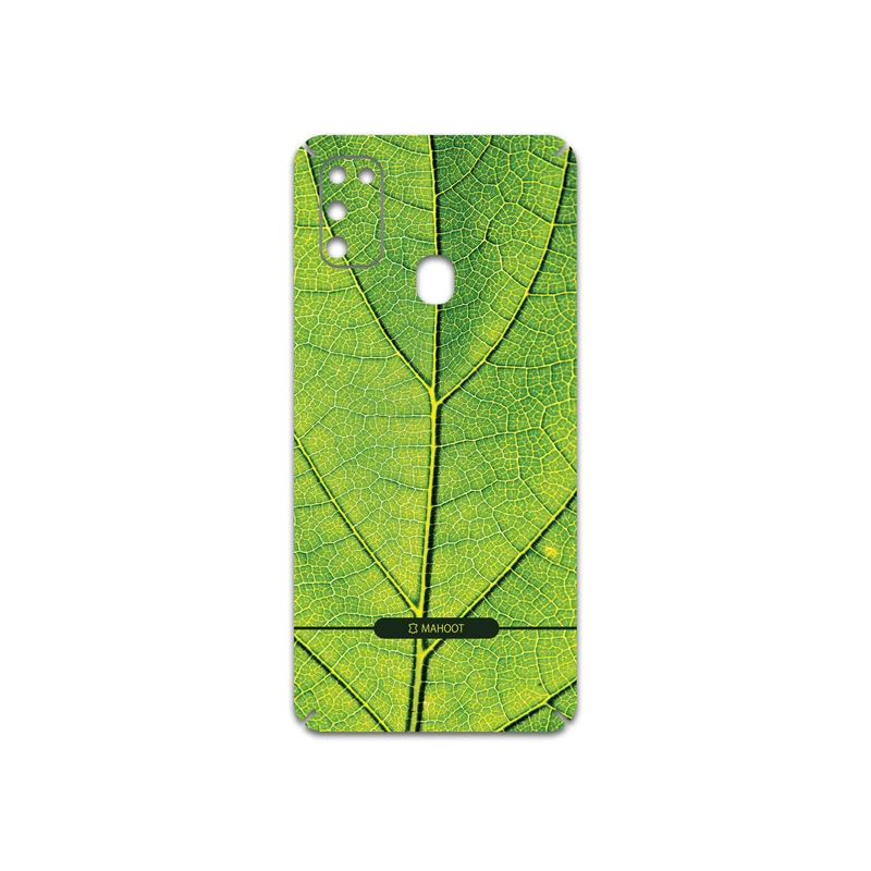 برچسب پوششی ماهوت مدل Leaf-Texture مناسب برای گوشی موبایل سامسونگ Galaxy M21