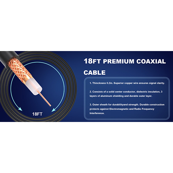 آنتن رومیزی دیجیتال مدل ZDK-Antenna-FY