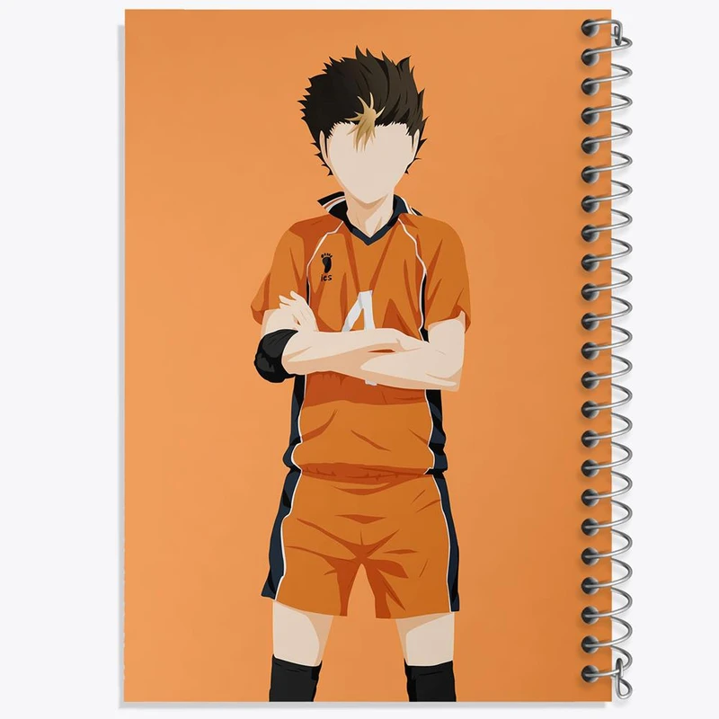 دفتر نقاشی 50 برگ خندالو مدل نیشینویا یو انیمه هایکیو Haikyu کد 17781