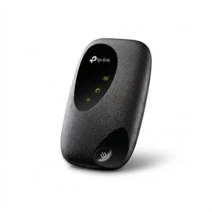 مودم 4g قابل حمل تی پی لینک مدل m7000 با پشتیبانی از اتصال بی سیم، حداکثر 10 کاربر، آنتن داخلی 20dbm، سرعت دانلود 150mbps و سرعت آپلود 50mbps، منبع تغذیه باتری و رابط microusb