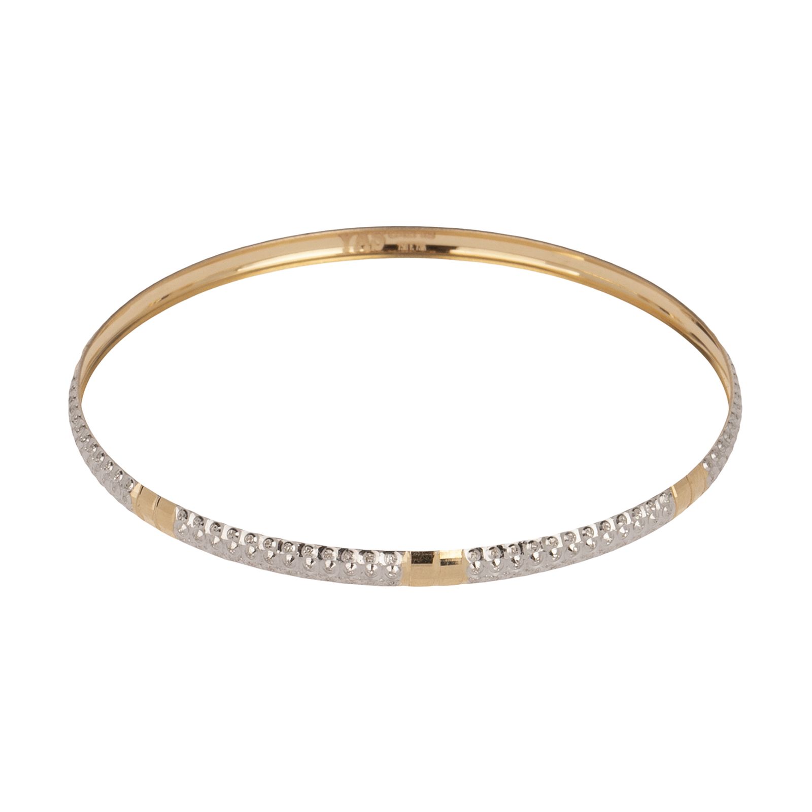 دستبند طلا 18 عیار زنانه مدیسا مدل B3019 -  - 1