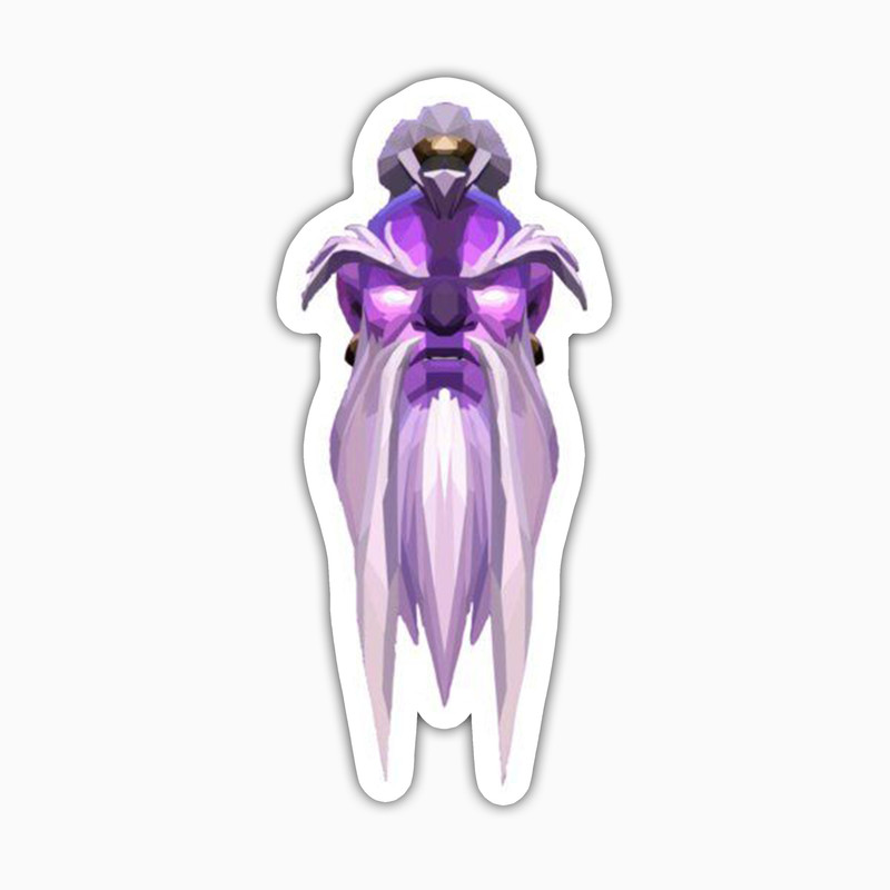 استیکر لپ تاپ و موبایل بووم طرح بازی Dota2 مدل Void Spirit کد LA10