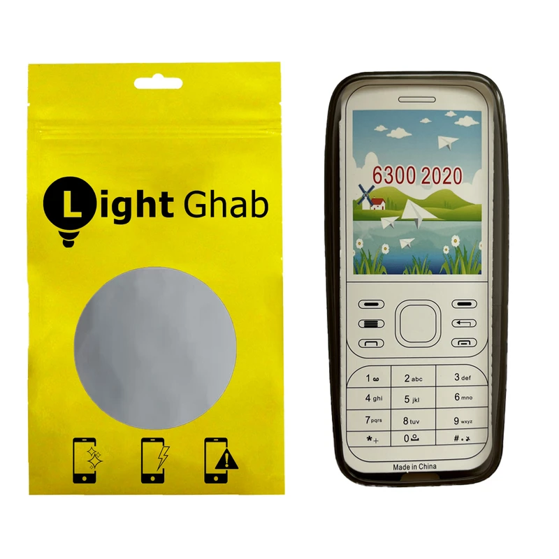کاور لایت قاب مدل ژله ای مناسب برای گوشی موبایل نوکیا 6300 2020