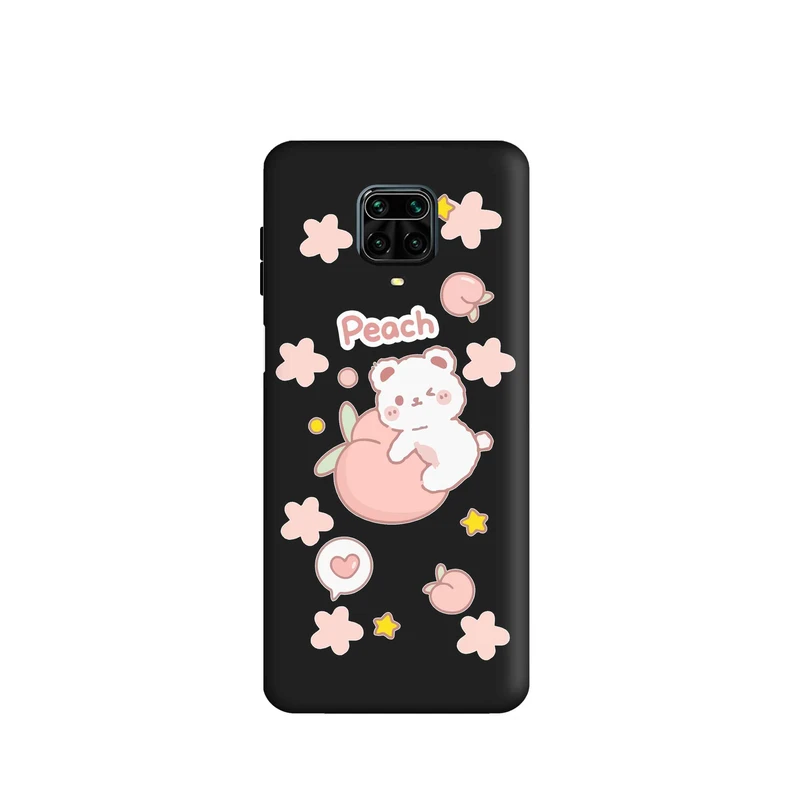 کاور قاب گارد طرح هلو  کد  FF2657 مناسب برای گوشی موبایل  شیائومی  Redmi Note 9s / Redmi Note 9pro