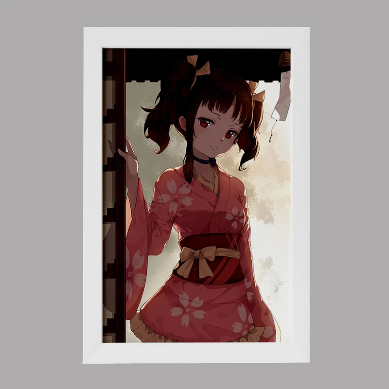 تابلو خندالو مدل مومی انیمه کابانری (Kabaneri) کد 35991