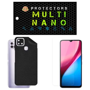 Multi Nano X-SFL Screen Protector For Infinix Hot 10i with back skin