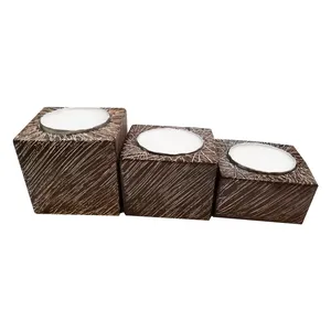جاشمعی درانگو مدل پاپیتال کد M-347 مجموعه 3 عددی