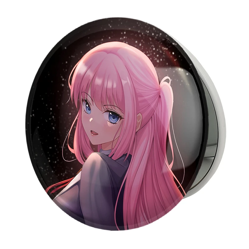 آینه جیبی خندالو طرح شیکیموری سان انیمه شیکیموری مدل تاشو کد 15859 