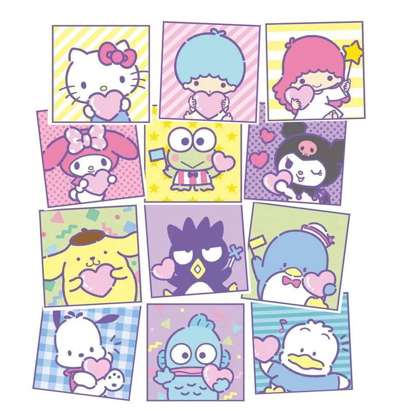 استیکر لپ تاپ و موبایل گوفی طرح بچه کوچولو کد GOG3 مجموعه 12 عددی 