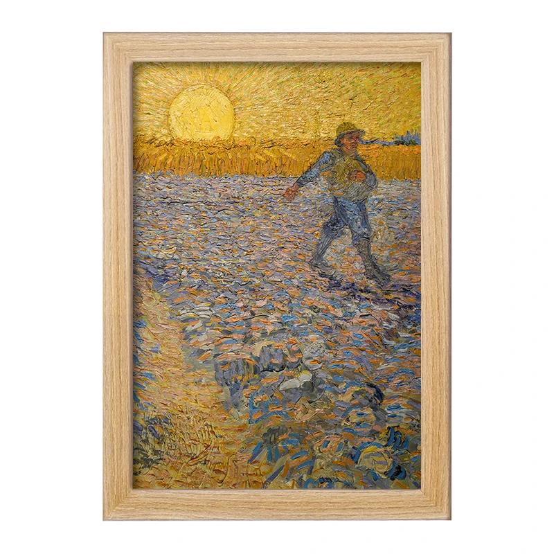 تابلو خندالو مدل بذرپاش ونسان ونگوگ (Van Gogh) کد 36821