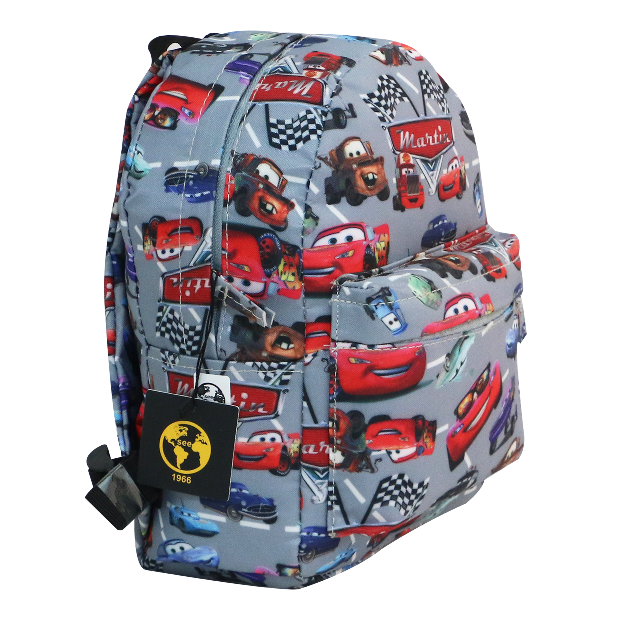 کوله پشتی بچگانه سیی مدل ماشین مک کویین کد 1825.2