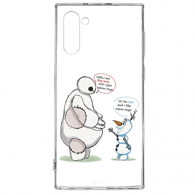 کاور طرح Olaf & Baymax مناسب برای گوشی موبایل سامسونگ Galaxy Note 10 