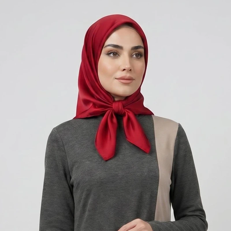 روسری زنانه مدل ابریشمی