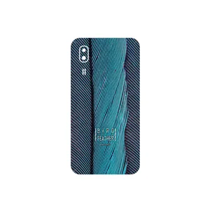 MAHOOT Turquoise feathers Cover Sticker for Samsung Galaxy A2 Core