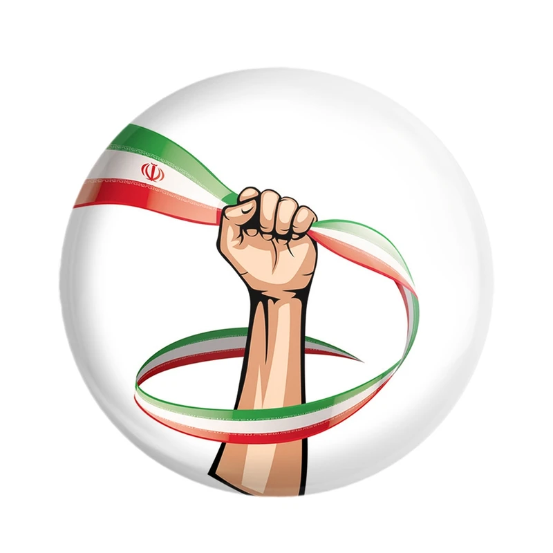 مگنت خندالو مدل پرچم ایران کد 23939