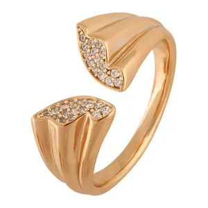 انگشتر زنانه ژوپینگ مدل پروانه کد R3610