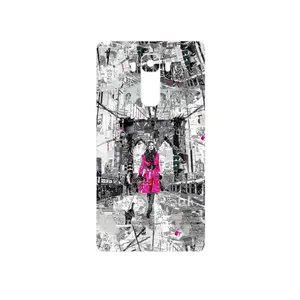 MAHOOT Collage of Catwalk Bridge Cover Sticker for LG G4 Stylus