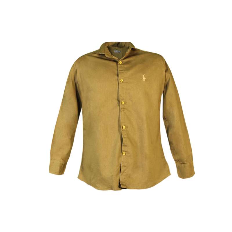 پیراهن آستین بلند مردانه مدل کتان 33