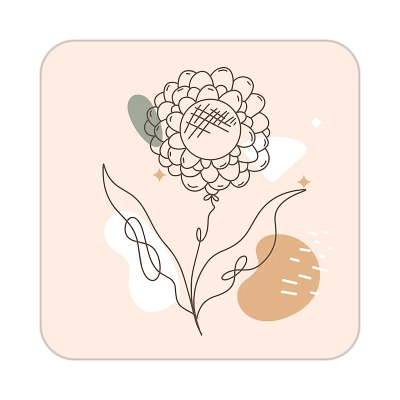 زیر لیوانی کاکتی طرح عاشقانه مدل mp38042