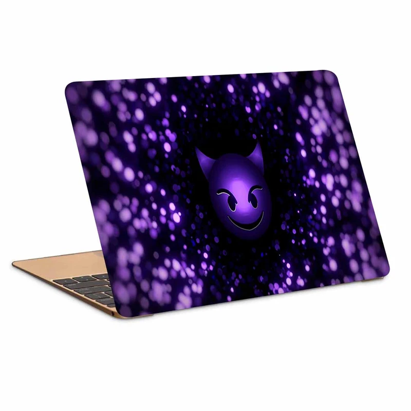 استیکر لپ تاپ طرح smile smiley devil کد N-533 مناسب برای لپ تاپ 15.6 اینچ