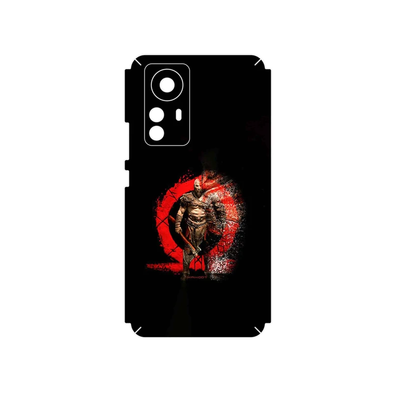 برچسب پوششی ماهوت مدل GOD_OF_WAR مناسب برای گوشی موبایل شیائومی 12 Pro