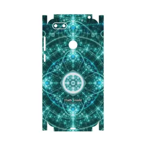 MAHOOT Mathematical Geometric Shape 4-FullSkin Cover Sticker for Motorola Moto E6 Play