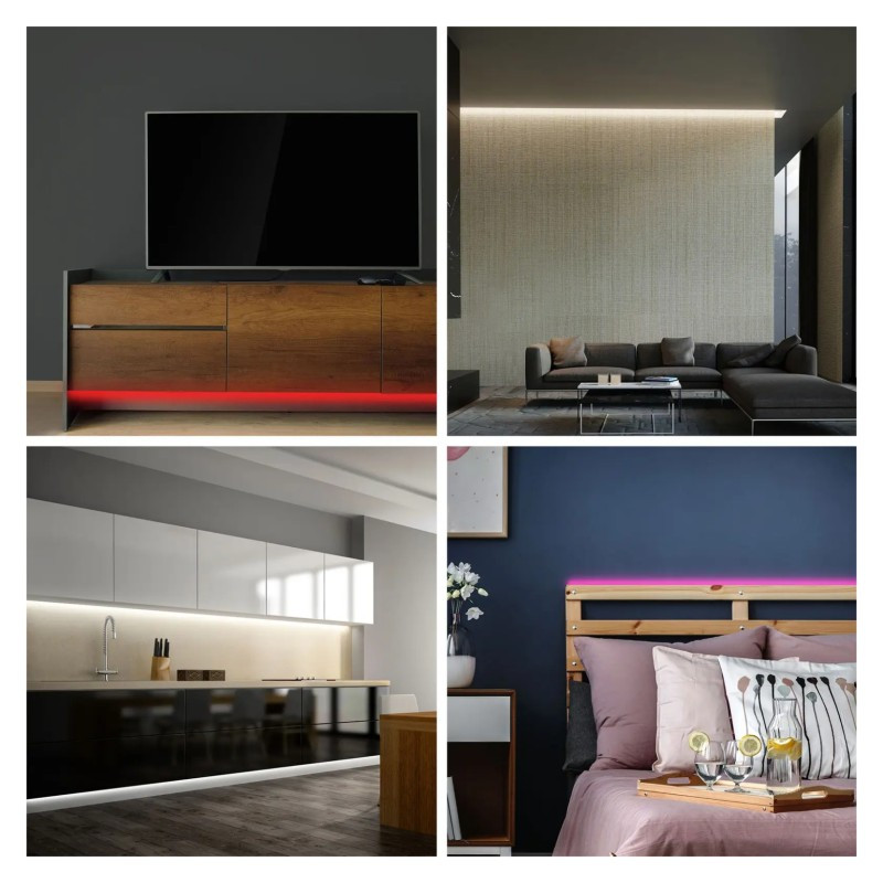 ریسه ال ای دی مدل RGB-remote طول 5 متر