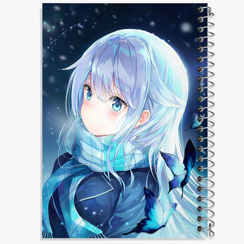 دفتر لیست خرید 50 برگ خندالو طرح دختر انیمه ای کد 18017