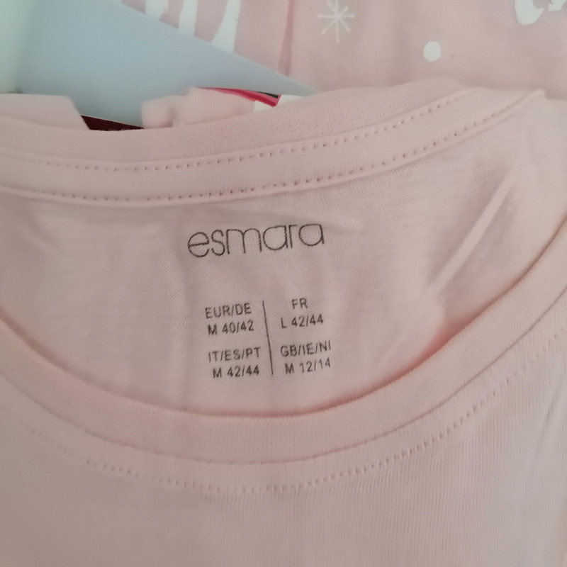 ست تی شرت آستین بلند و شلوار زنانه اسمارا مدل 17364464