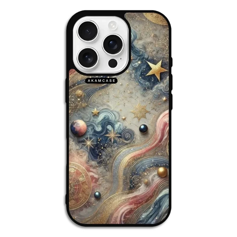 کاور آکام مدل AMC-WA16PRO-STARS-5 مناسب برای گوشی موبایل اپل iPhone 16 Pro