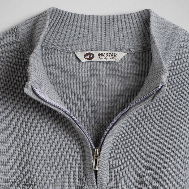 پلیور یقه ایستاده مردانه مدل ۷۰۷