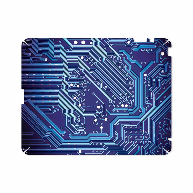 برچسب پوششی ماهوت مدل Blue Printed Circuit Board مناسب برای تبلت اپل iPad 2 2011 A1395