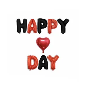 بادکنک فویلی پارتی لند تهران مدل لاو کد valentine088 مجموعه 9 عددی