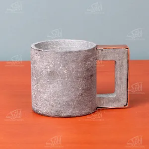  لیوان سنگی آرانیک تزئین با مس‏‏‏مدل 1017000004