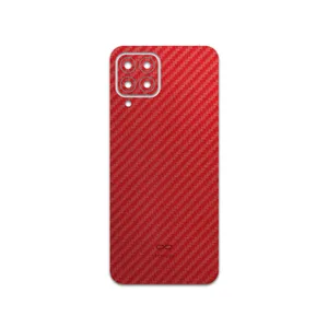 MAHOOT Red-Fiber Cover Sticker for Samsung Galaxy M33