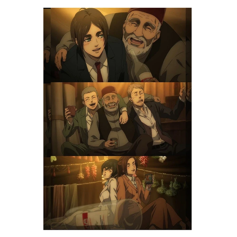 پوستر مدل ارن ییگر Eren Yeager طرح انیمه Attack on titan کد 177