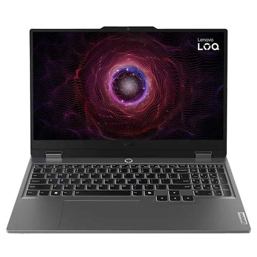 لپ تاپ 15.6 اینچی لنوو مدل LOQ 15ARP9-R5 7235HS-12GB DDR5-512GB SSD-RTX3050-FHD-W
