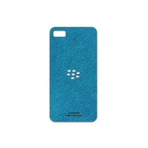 MAHOOT Blue-Leather Cover Sticker for BlackBerry Z10