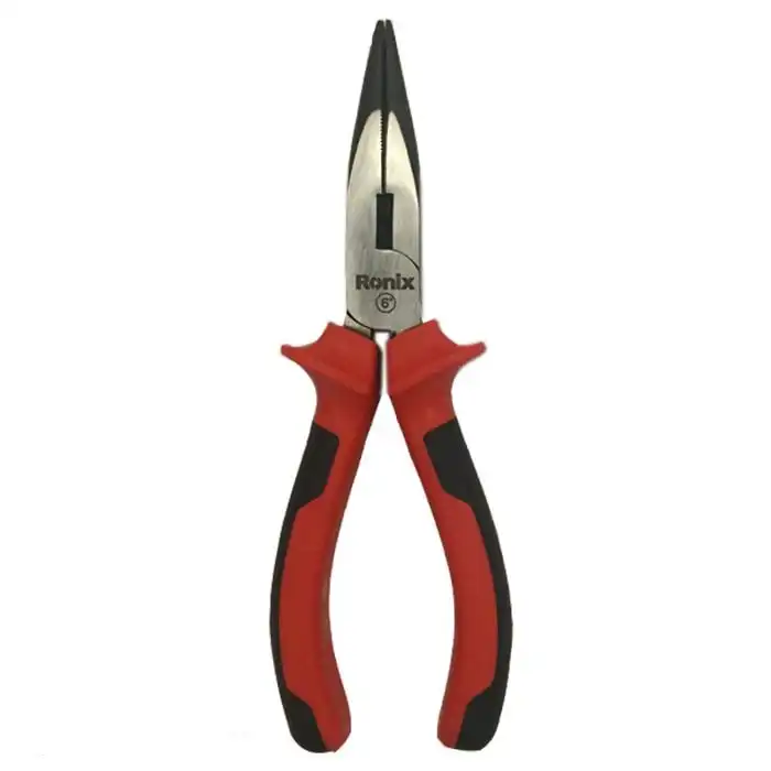 انبر دم باریک رونیکس مدل RON-1376 سایز 6 اینچ