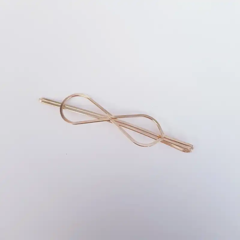 گیره مو زنانه مدل ستاره و بی نهایت بسته 2 عددی