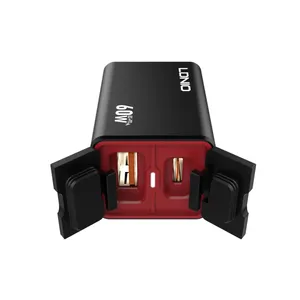 شارژر فندکی 60 وات الدینیو LDNIO مدل C108 مناسب برای موتور سیکلت