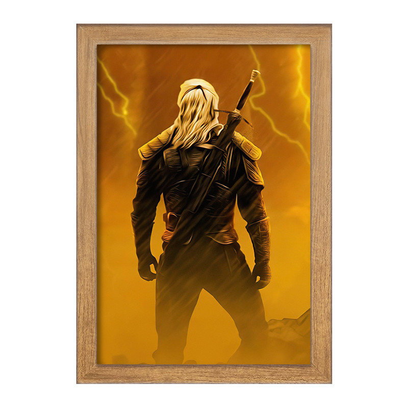 تابلو خندالو مدل گرالت سریال ویچر Witcher کد 28502