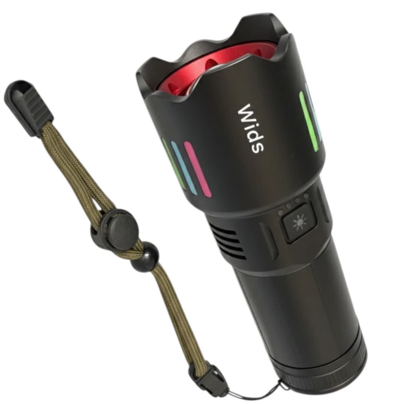 چراغ قوه دستی ویدز مدل RUILANG W522 با نور مهتابی 