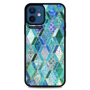 AKAM AMC-WA12M-MOSAIC-19 Cover For Apple iPhone 12 Mini