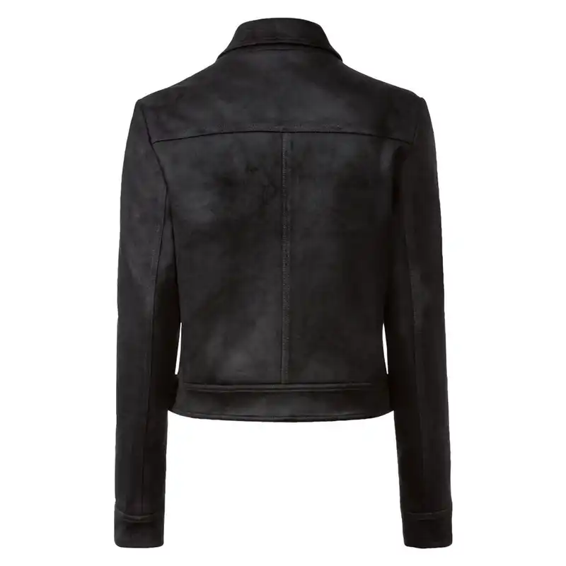 کت زنانه اسمارا مدل Wildleder-Look رنگ مشکی