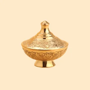 قندان برنجی مدل لیلیوم کد 2107