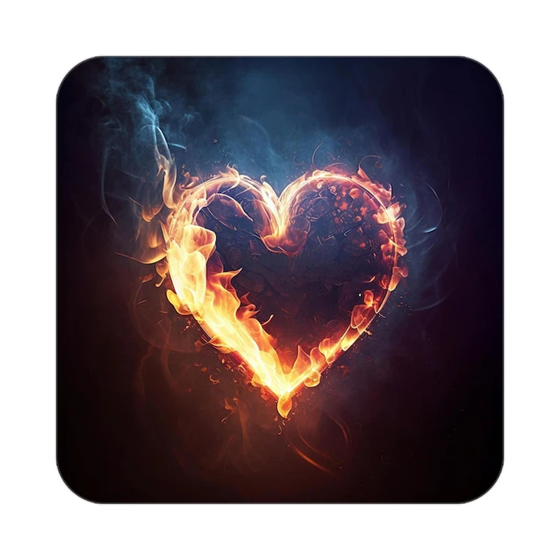 زیر لیوانی کاکتی مدل عاشقانه کد mp11860